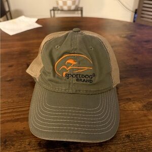 Olive and Tan Mesh Cap